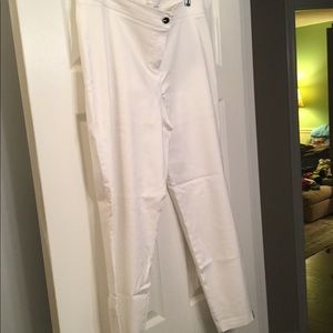 White dress slacks.